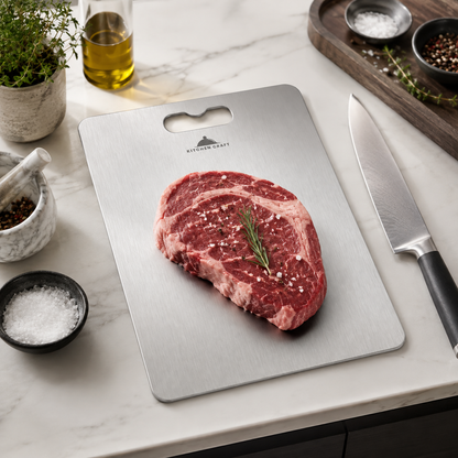 Prep Board - Stainless Steel