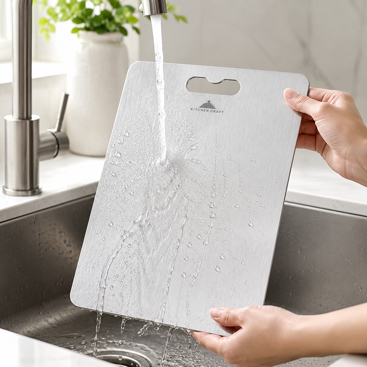 Prep Board - Stainless Steel